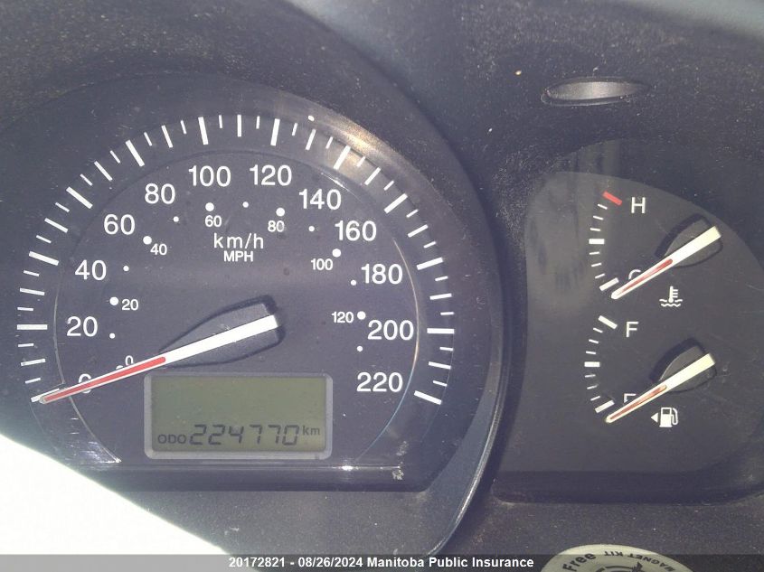 2008 Kia Spectra5 Lx Convenience VIN: KNAFE161085492171 Lot: 20172821