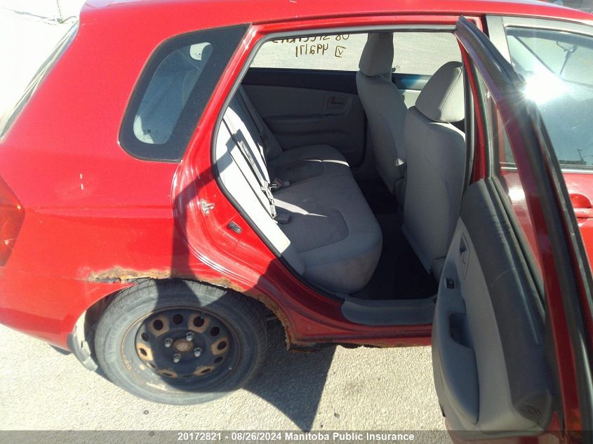 2008 Kia Spectra5 Lx Convenience VIN: KNAFE161085492171 Lot: 20172821