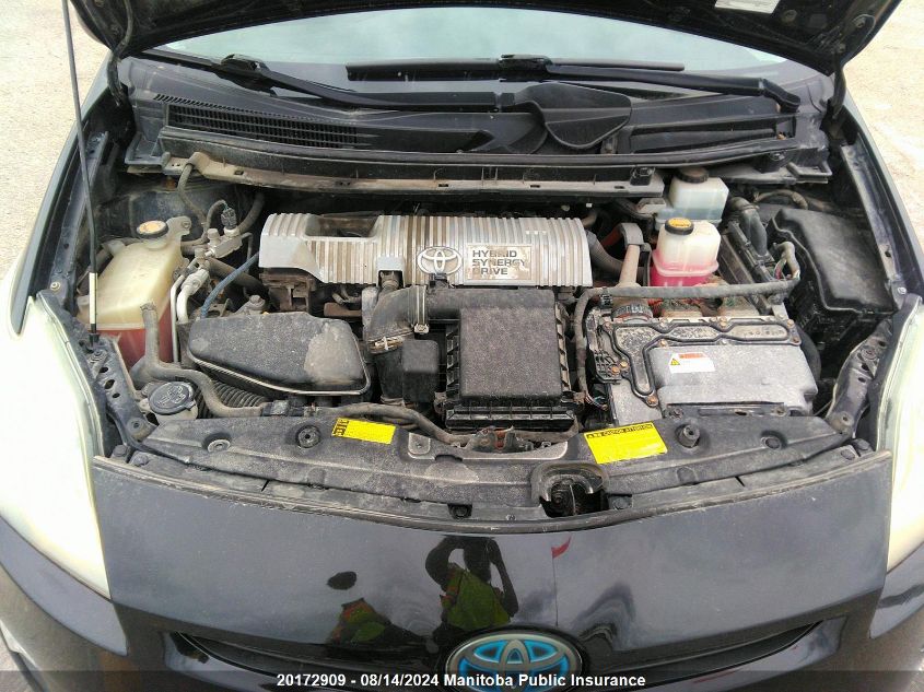 2010 Toyota Prius VIN: JTDKN3DU1A0080709 Lot: 20172909