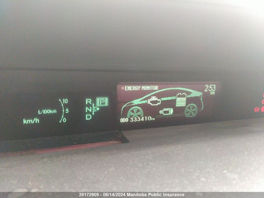 2010 Toyota Prius VIN: JTDKN3DU1A0080709 Lot: 20172909