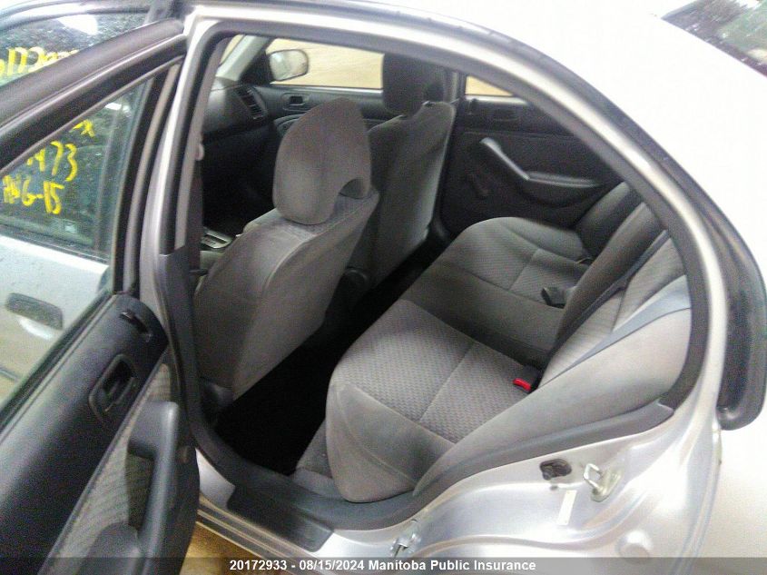 2003 Honda Civic Dx VIN: 2HGES161X3H947473 Lot: 20172933