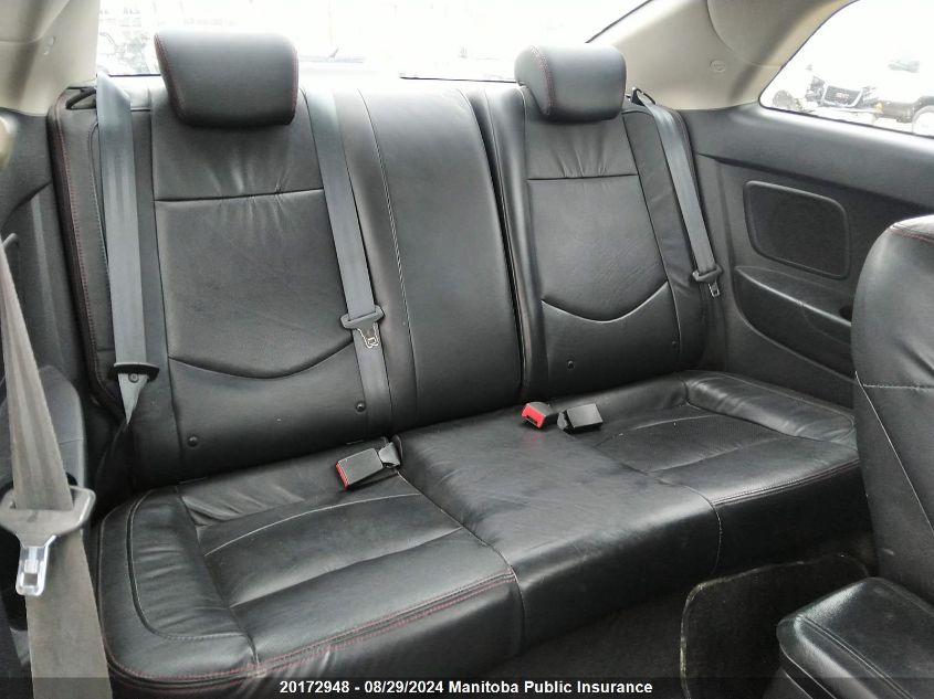 2011 Kia Forte Sx VIN: KNAFW6A36B5320673 Lot: 20172948