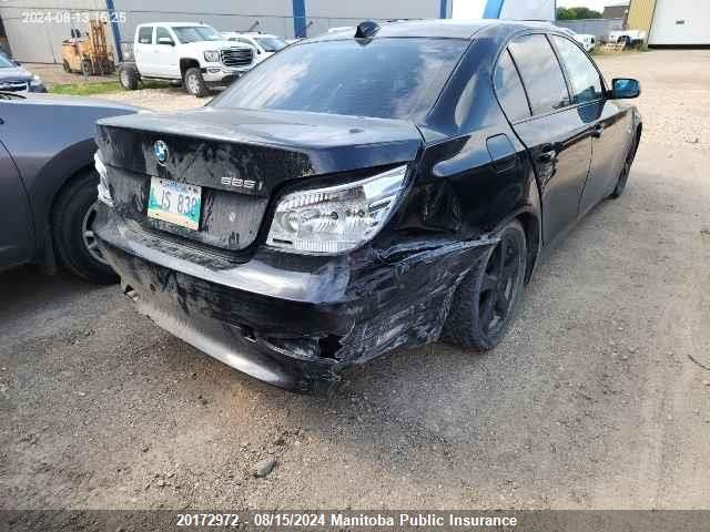 2006 BMW 525I VIN: WBANE53546CK78044 Lot: 20172972