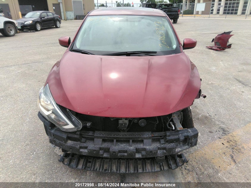 2018 Nissan Sentra 1.8 Sv VIN: 3N1AB7AP8JY321345 Lot: 20172998
