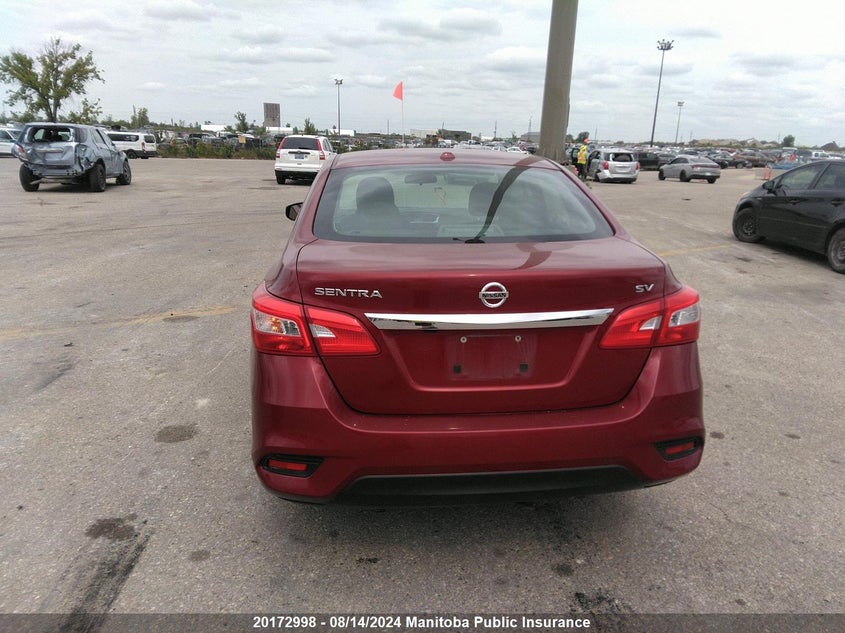 2018 Nissan Sentra 1.8 Sv VIN: 3N1AB7AP8JY321345 Lot: 20172998