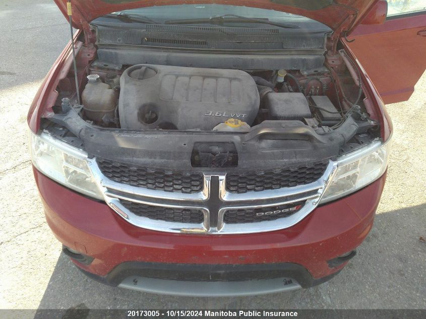 2012 Dodge Journey Crew VIN: 3C4PDCCG8CT266161 Lot: 20173005