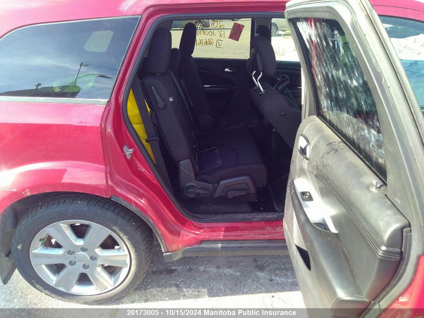 2012 Dodge Journey Crew VIN: 3C4PDCCG8CT266161 Lot: 20173005