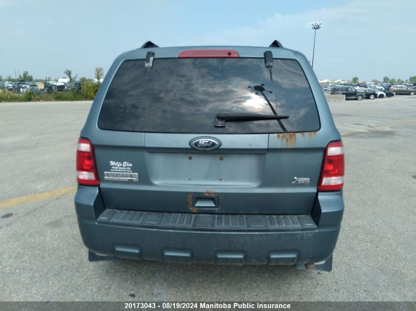 2010 Ford Escape Xlt V6 VIN: 1FMCU0DGXAKC92668 Lot: 20173043