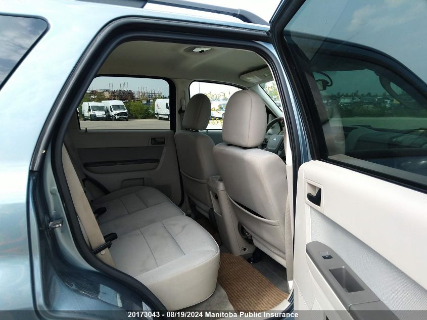 2010 Ford Escape Xlt V6 VIN: 1FMCU0DGXAKC92668 Lot: 20173043