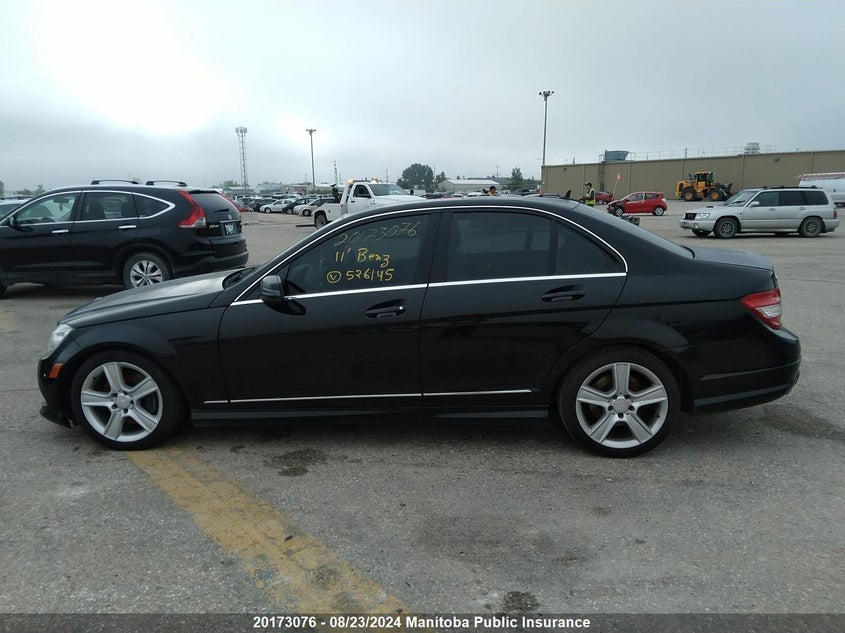 2011 Mercedes Benz C300W 4Matic VIN: WDDGF8BB6BA526145 Lot: 20173076