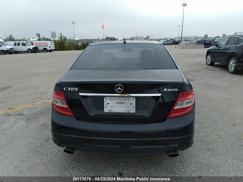 2011 Mercedes Benz C300W 4Matic VIN: WDDGF8BB6BA526145 Lot: 20173076