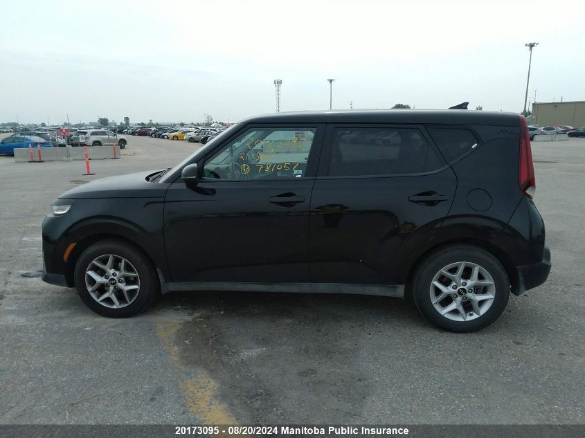 2021 Kia Soul Ex VIN: KNDJ33AU3M7781057 Lot: 20173095