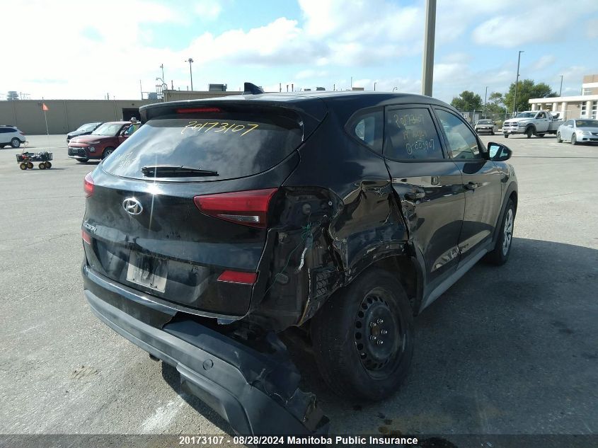2019 Hyundai Tucson Essential VIN: KM8J23A47KU003907 Lot: 20173107