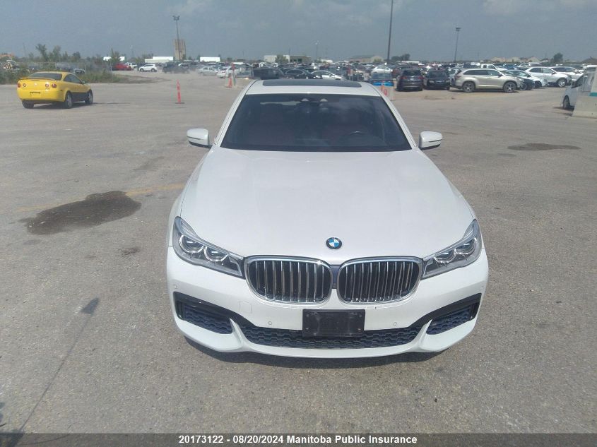 2018 BMW 7 Series VIN: WBA7B0C57JG527152 Lot: 20173122