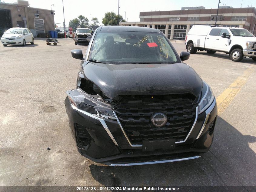 2024 Nissan Kicks S VIN: 3N1CP5BVXRL494921 Lot: 20173138