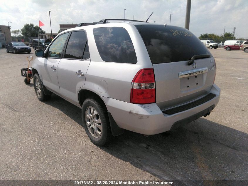 2003 Acura Mdx VIN: 2HNYD186X3H004654 Lot: 20173182