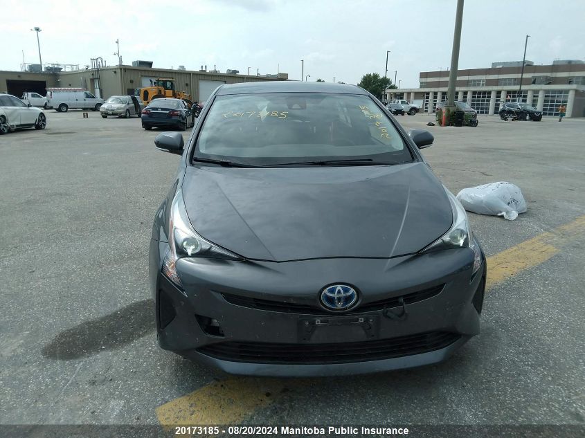 2016 Toyota Prius VIN: JTDKBRFU4G3005065 Lot: 20173185