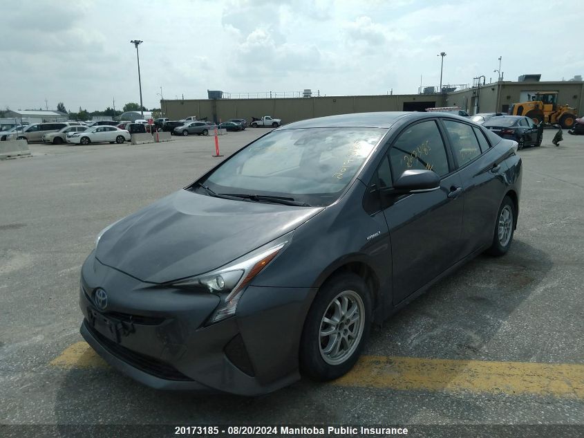 2016 Toyota Prius VIN: JTDKBRFU4G3005065 Lot: 20173185
