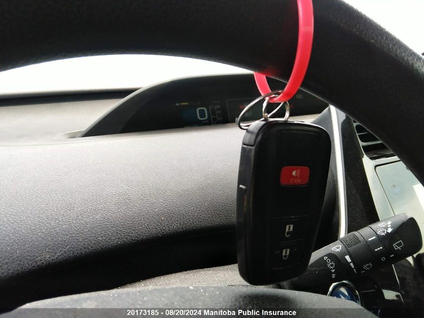 2016 Toyota Prius VIN: JTDKBRFU4G3005065 Lot: 20173185