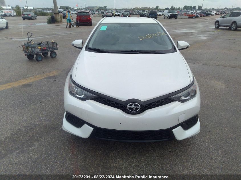 2016 Scion Im VIN: JTNKARJE1GJ500978 Lot: 20173201