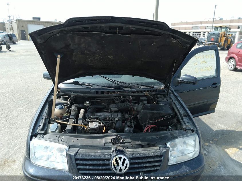 2000 Volkswagen Jetta Tdi VIN: 3VWSF29M7YM166465 Lot: 20173236