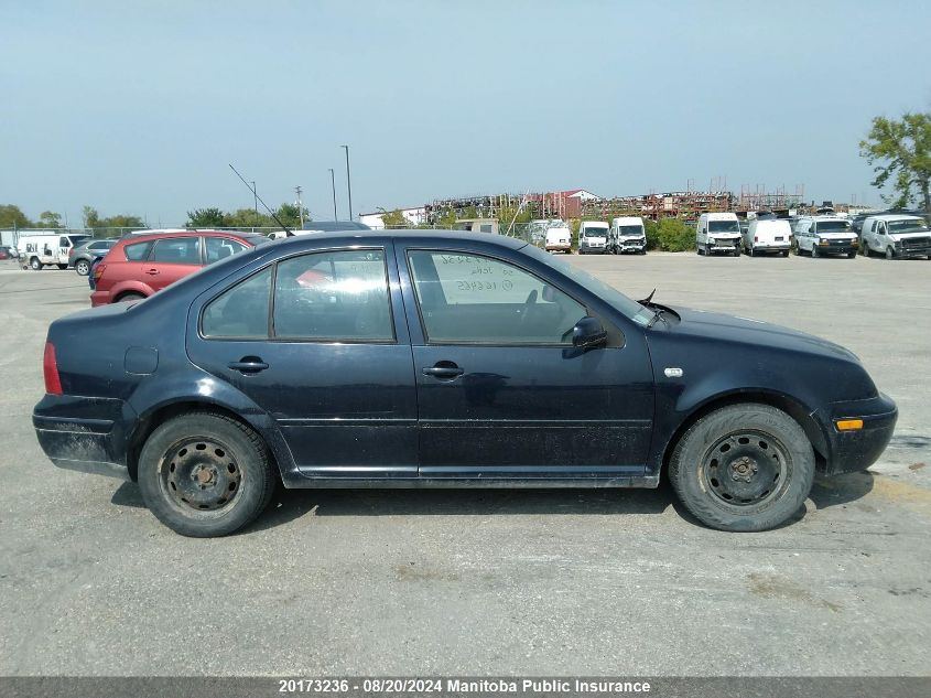 2000 Volkswagen Jetta Tdi VIN: 3VWSF29M7YM166465 Lot: 20173236