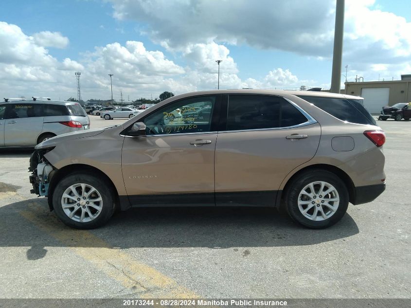 2018 Chevrolet Equinox Lt VIN: 2GNAXSEV9J6174780 Lot: 20173244
