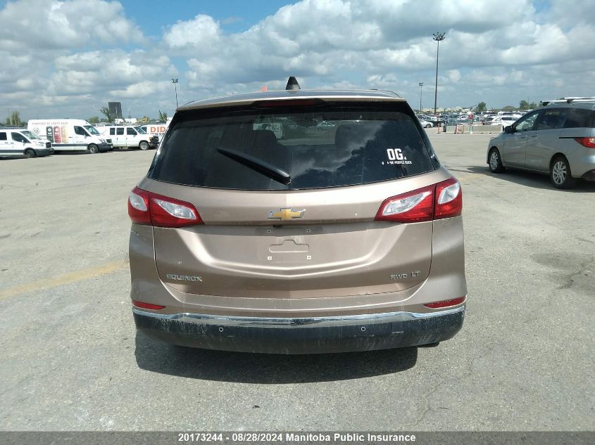 2018 Chevrolet Equinox Lt VIN: 2GNAXSEV9J6174780 Lot: 20173244