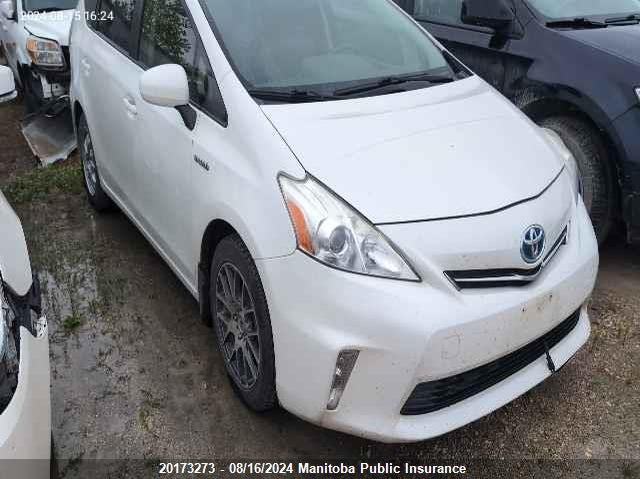 2013 Toyota Prius V VIN: JTDZN3EUXD3226573 Lot: 20173273