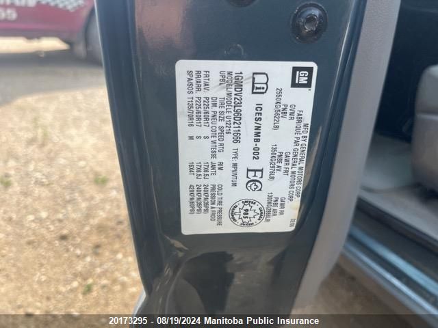 2006 Pontiac Montana Sv6 Ext VIN: 1GMDV23L96D211666 Lot: 20173295