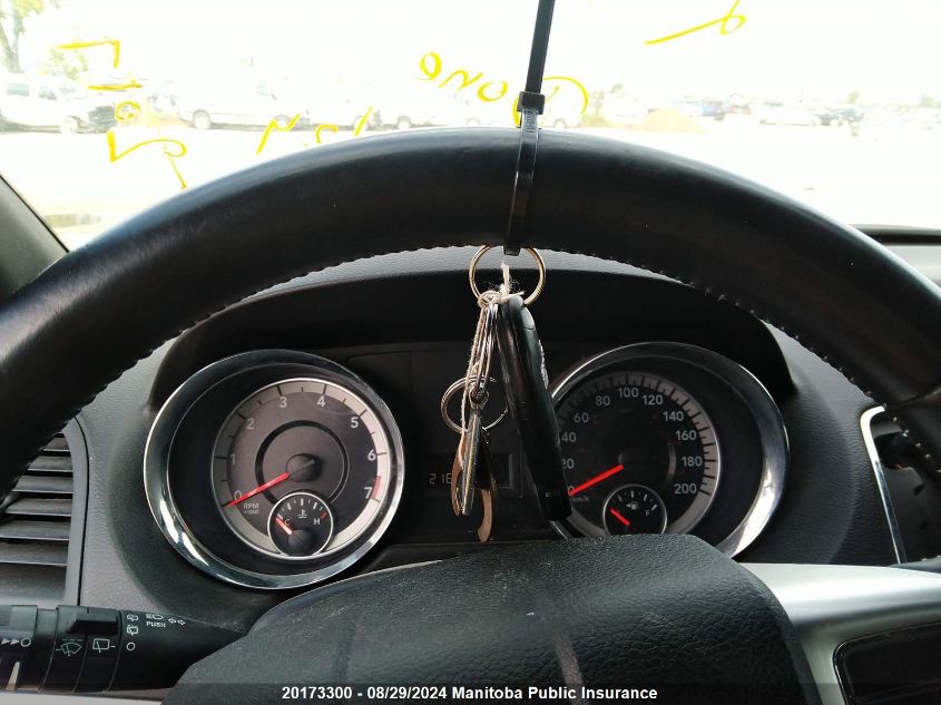 2014 Dodge Grand Caravan Se VIN: 2C4RDGBG5ER416329 Lot: 20173300