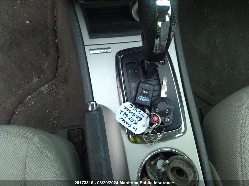 2010 Ford Fusion Se VIN: 3FAHP0HA6AR369707 Lot: 20173316