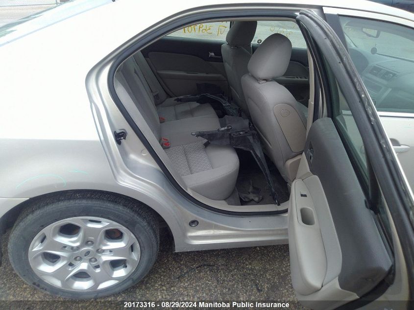 2010 Ford Fusion Se VIN: 3FAHP0HA6AR369707 Lot: 20173316