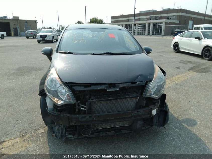 2014 Kia Rio5 Ex VIN: KNADN5A3XE6911821 Lot: 20173345