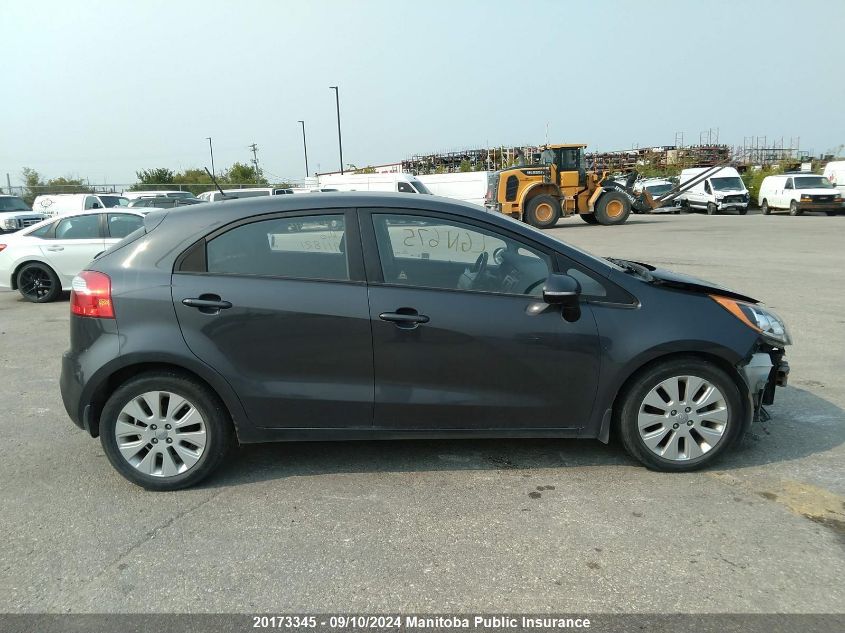 2014 Kia Rio5 Ex VIN: KNADN5A3XE6911821 Lot: 20173345