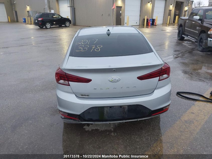 2020 Hyundai Elantra Preferred VIN: KMHD84LF0LU929891 Lot: 20173378