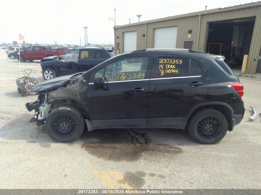 2019 Chevrolet Trax VIN: 3GNCJPSBXKL123464 Lot: 20173383