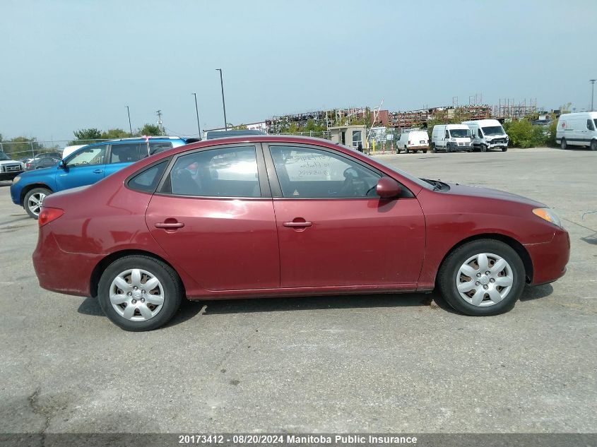 2010 Hyundai Elantra Gl VIN: KMHDU4BDXAU052125 Lot: 20173412