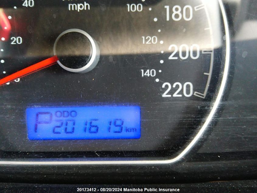 2010 Hyundai Elantra Gl VIN: KMHDU4BDXAU052125 Lot: 20173412