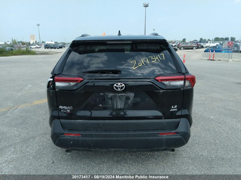 2021 Toyota Rav4 Le VIN: 2T3B1RFV2MC221910 Lot: 20173417