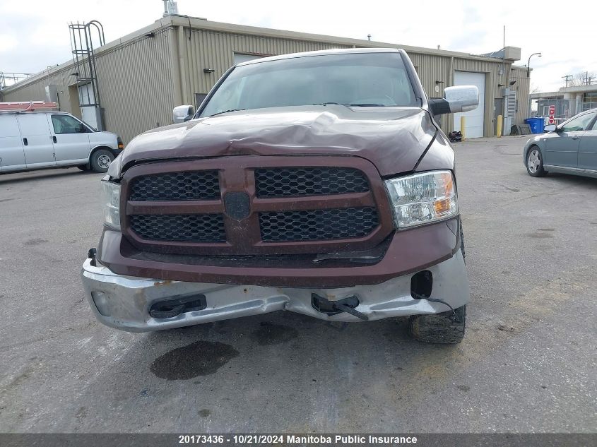 2014 Dodge Ram 1500 Big Horn Crew Cab VIN: 1C6RR7LTXES449491 Lot: 20173436