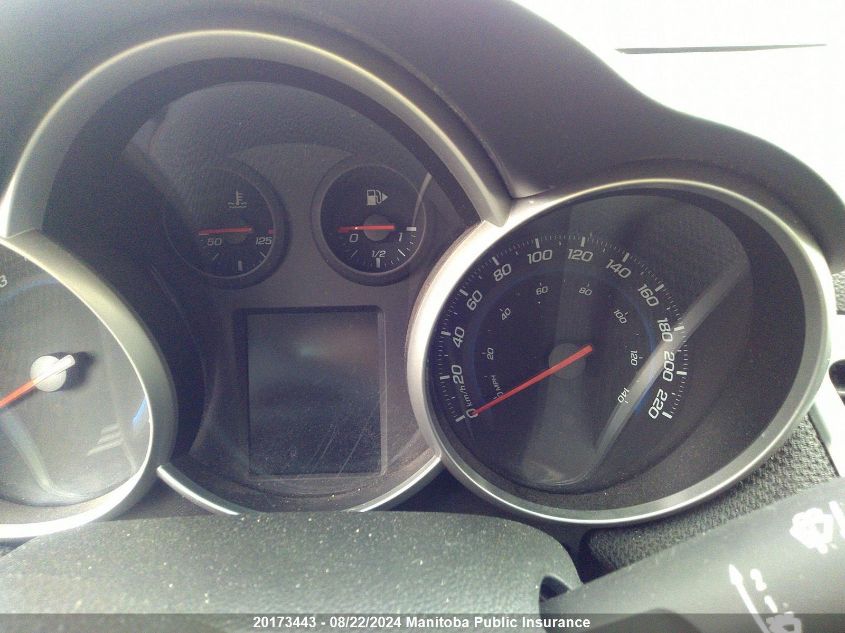 2012 Chevrolet Cruze Lt Turbo VIN: 1G1PG5SC0C7157479 Lot: 20173443