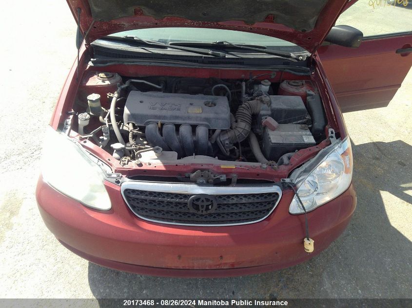 2008 Toyota Corolla Ce VIN: 2T1BR32EX8C911477 Lot: 20173468