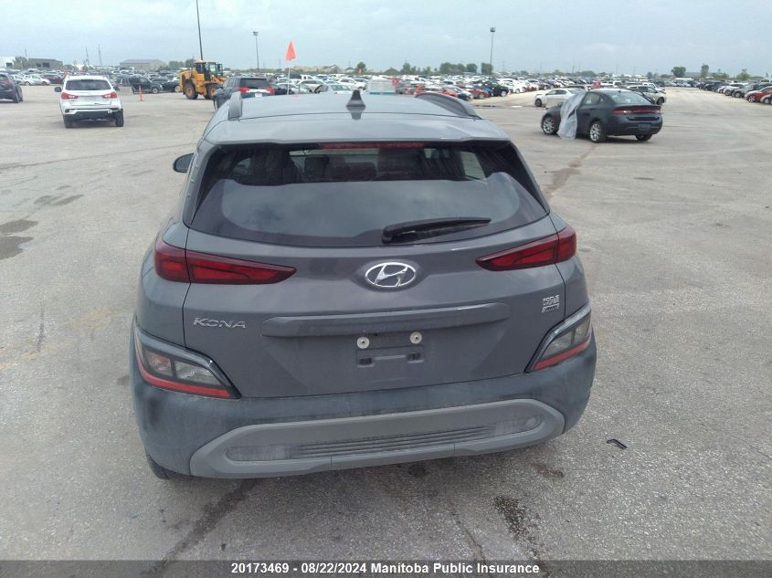 2022 Hyundai Kona Preferred VIN: KM8K6CAB5NU812754 Lot: 20173469