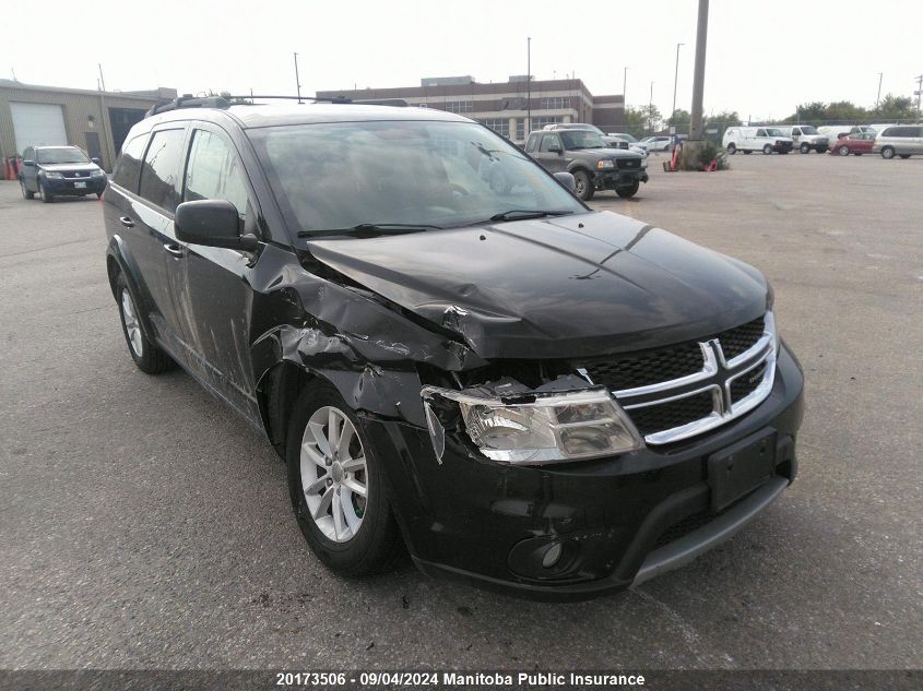 2014 Dodge Journey Sxt VIN: 3C4PDCCGXET124445 Lot: 20173506