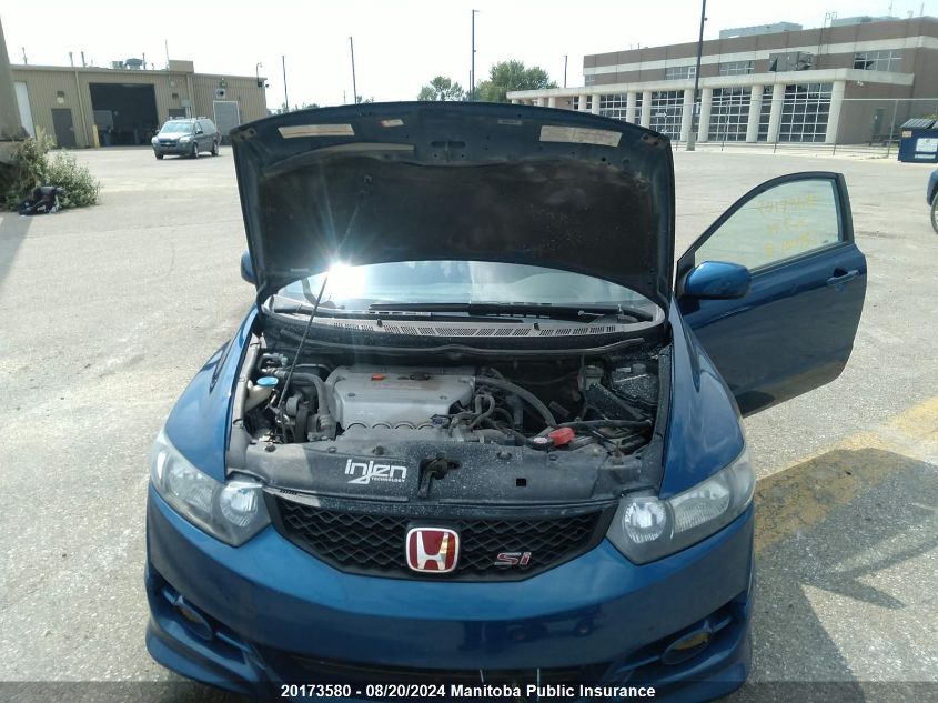 2009 Honda Civic Si VIN: 2HGFG21529H100753 Lot: 20173580