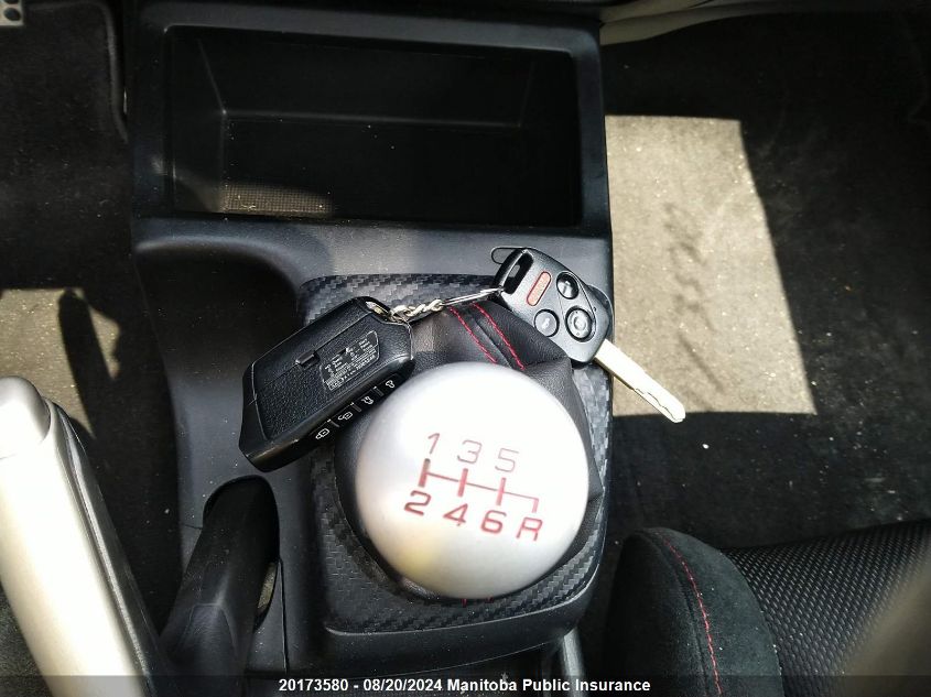 2009 Honda Civic Si VIN: 2HGFG21529H100753 Lot: 20173580