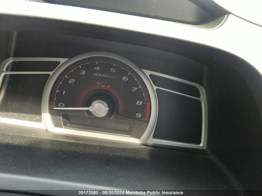 2009 Honda Civic Si VIN: 2HGFG21529H100753 Lot: 20173580