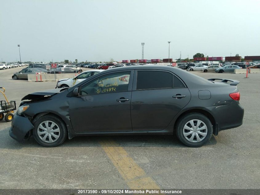 2009 Toyota Corolla Ce VIN: 2T1BU40E09C184892 Lot: 20173590