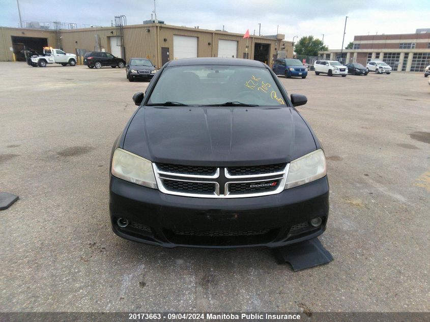 2013 Dodge Avenger Sxt VIN: 1C3CDZCB5DN502292 Lot: 20173663